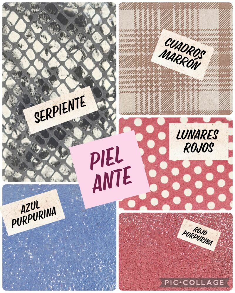 MANOLETINA CON RIBETE GABRIELA PIEL ESTAMPADA - Imagen 2