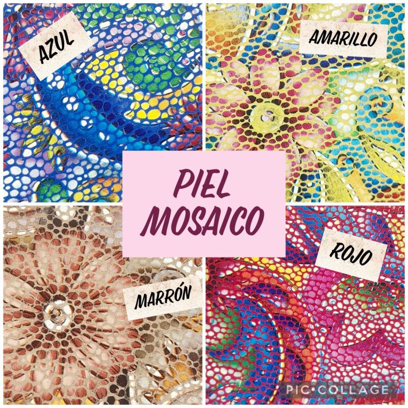 MANOLETINA CON RIBETE GABRIELA PIEL ESTAMPADA - Imagen 3