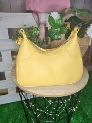 Bolso amarillo polipiel