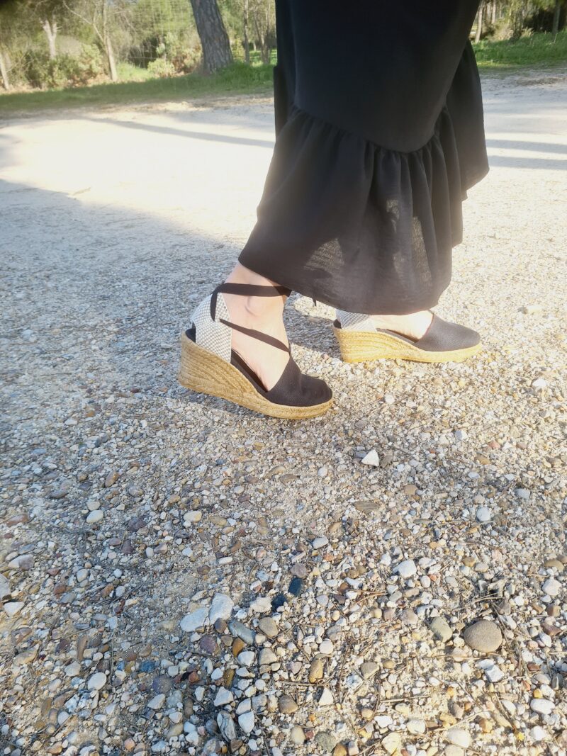 SANDALIA YUTE LONA TRIANA - Imagen 3
