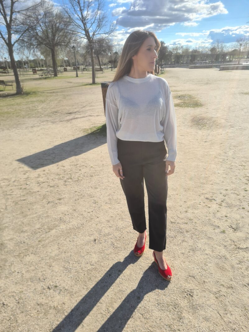 PANTALÓN NEGRO DE VESTIR