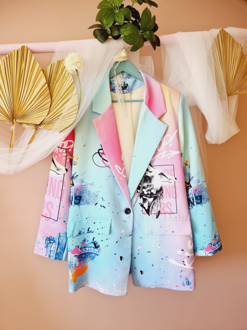 Chaqueta Blazer Lobo