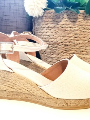 Sandalias Yute en Lino Desi