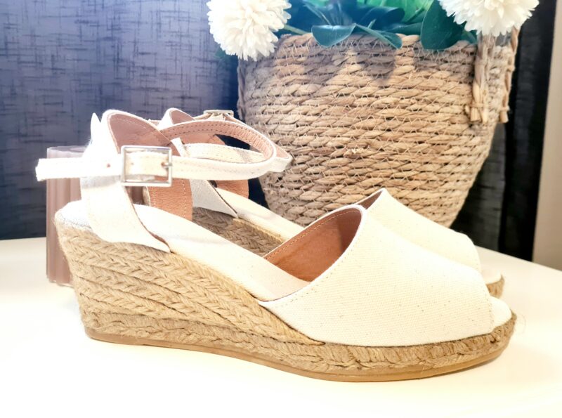 Sandalias Yute en Lino Desi