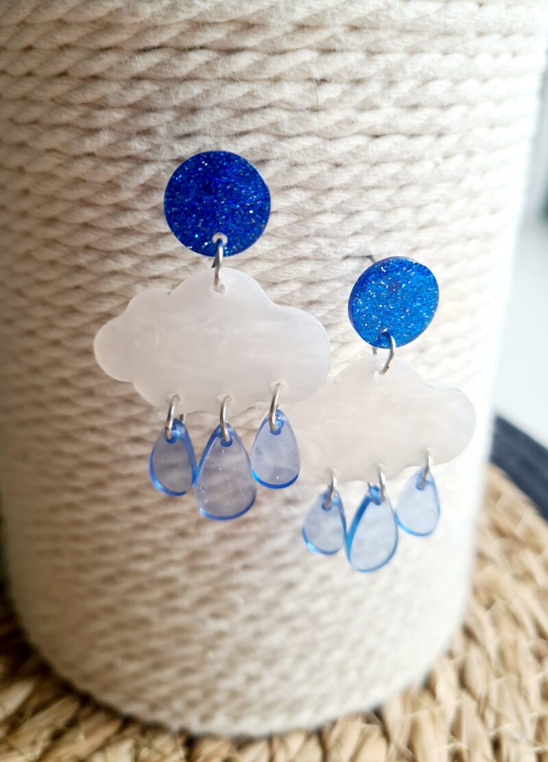 Pendientes Nubes - Imagen 2