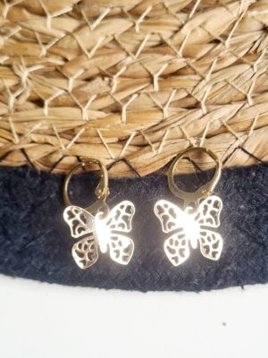 Pendientes Mariposa calada