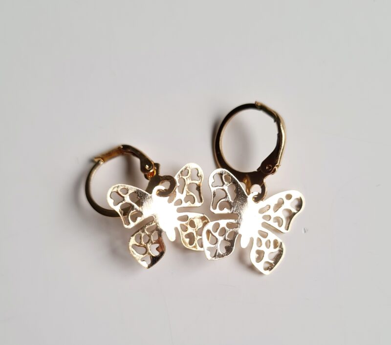 Pendientes Mariposa calada - Imagen 2