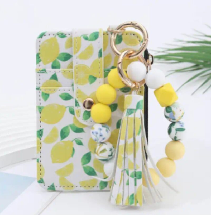 Monedero pulsera Limón
