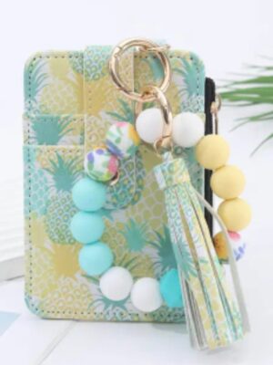 Monedero pulsera Piñas