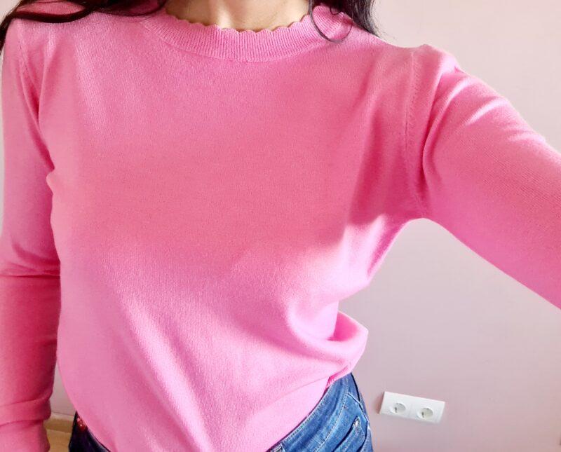Jersey punto Rosa
