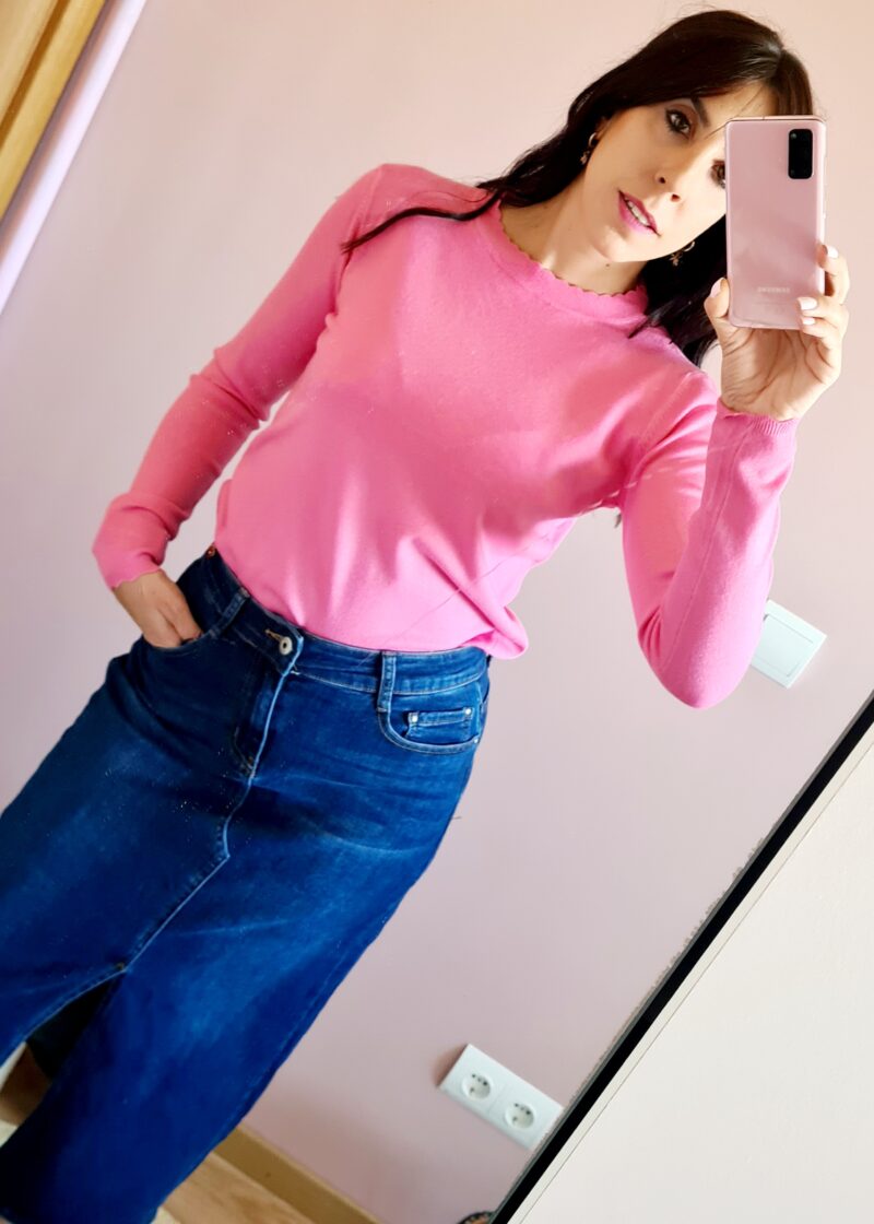 Jersey punto Rosa - Imagen 2