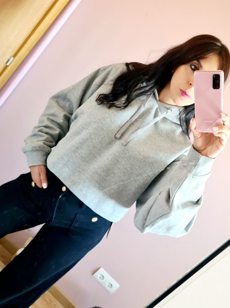 Sudadera oversize con capucha - Imagen 5