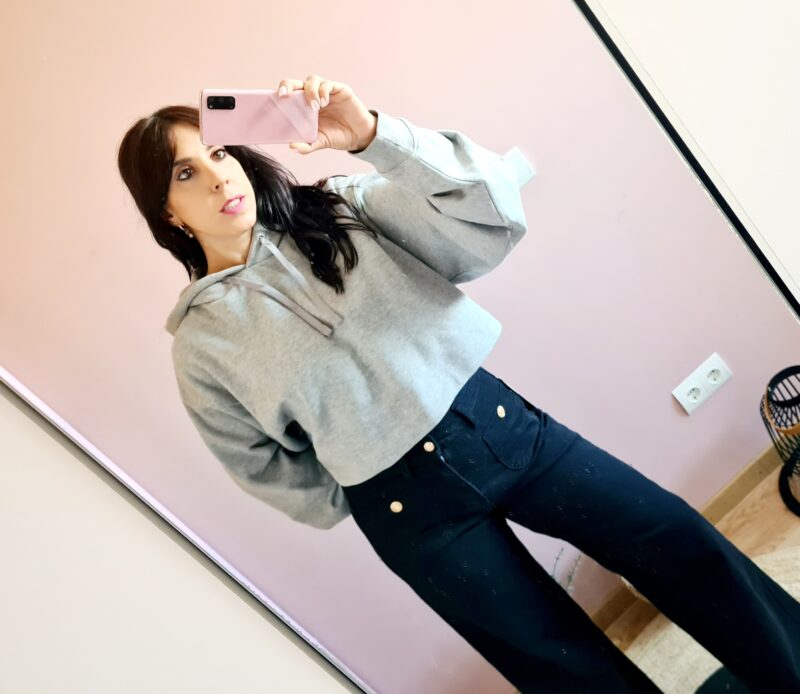 Sudadera oversize con capucha - Imagen 6